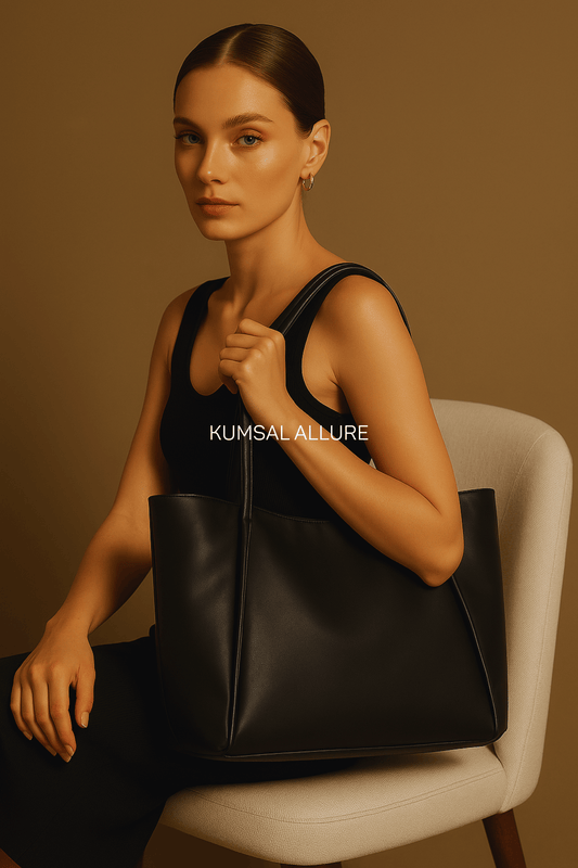 Kadın Büyük Omuz Çantası Koyu Kahve – Günlük Shopper