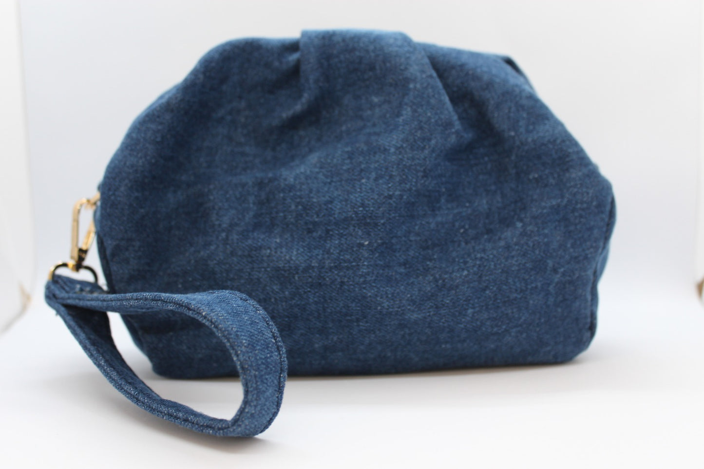 Açık Mavi Denim Kadın Clutch Çanta | Günlük & Şık Kot Çanta